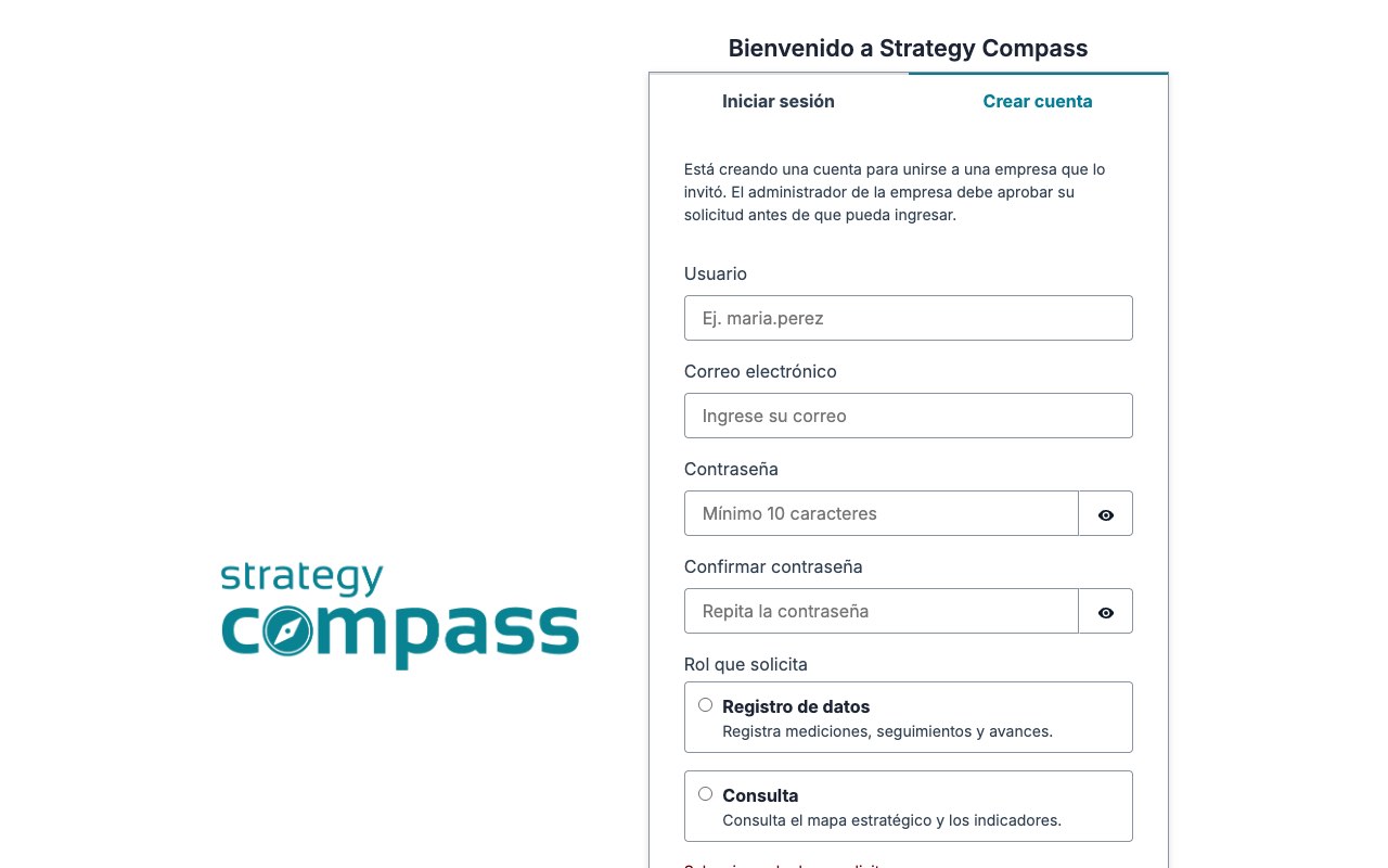 Unirse a su empresa