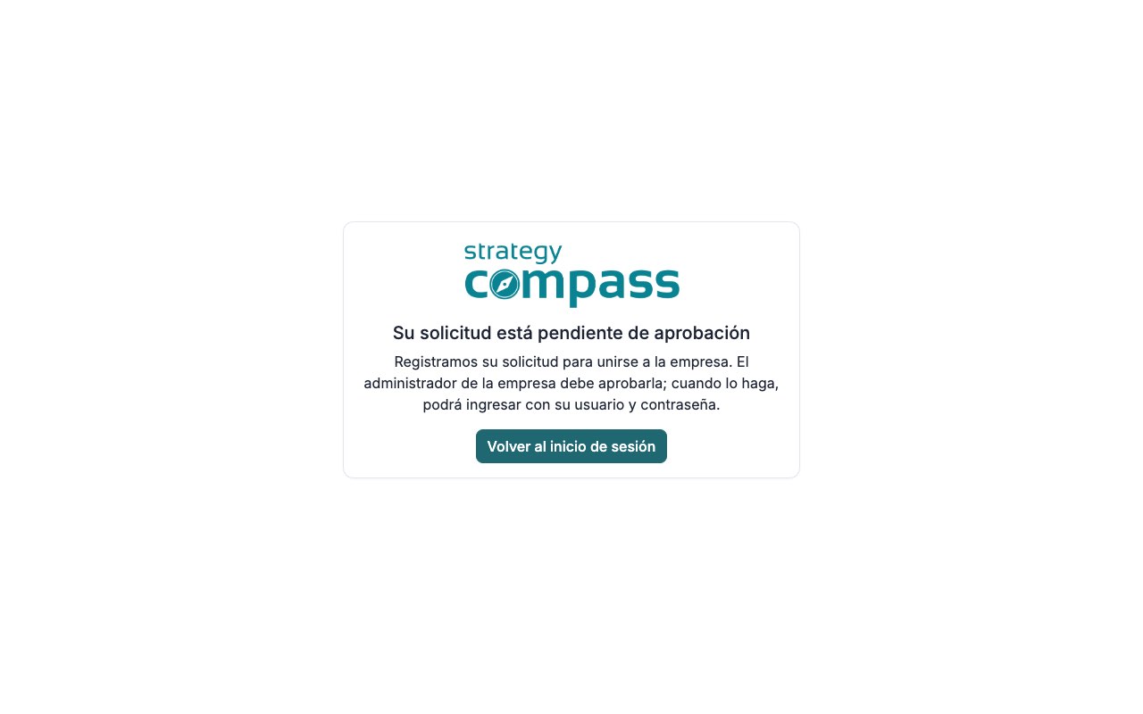 Solicitud pendiente